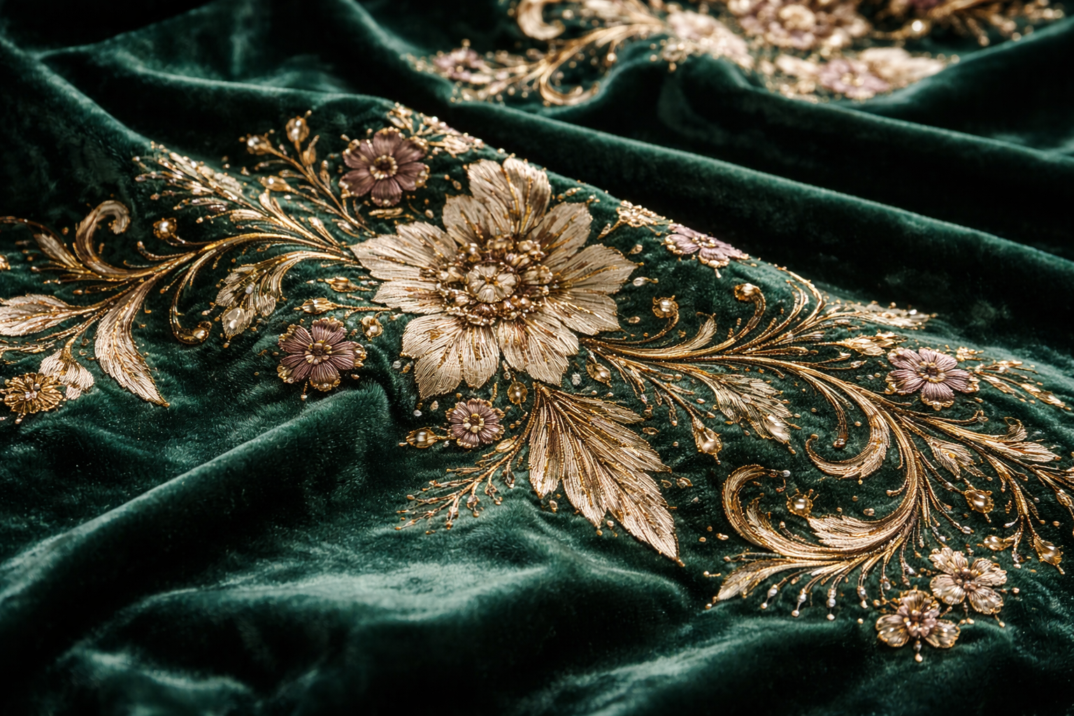 تصویر مخمل سوزندوزی