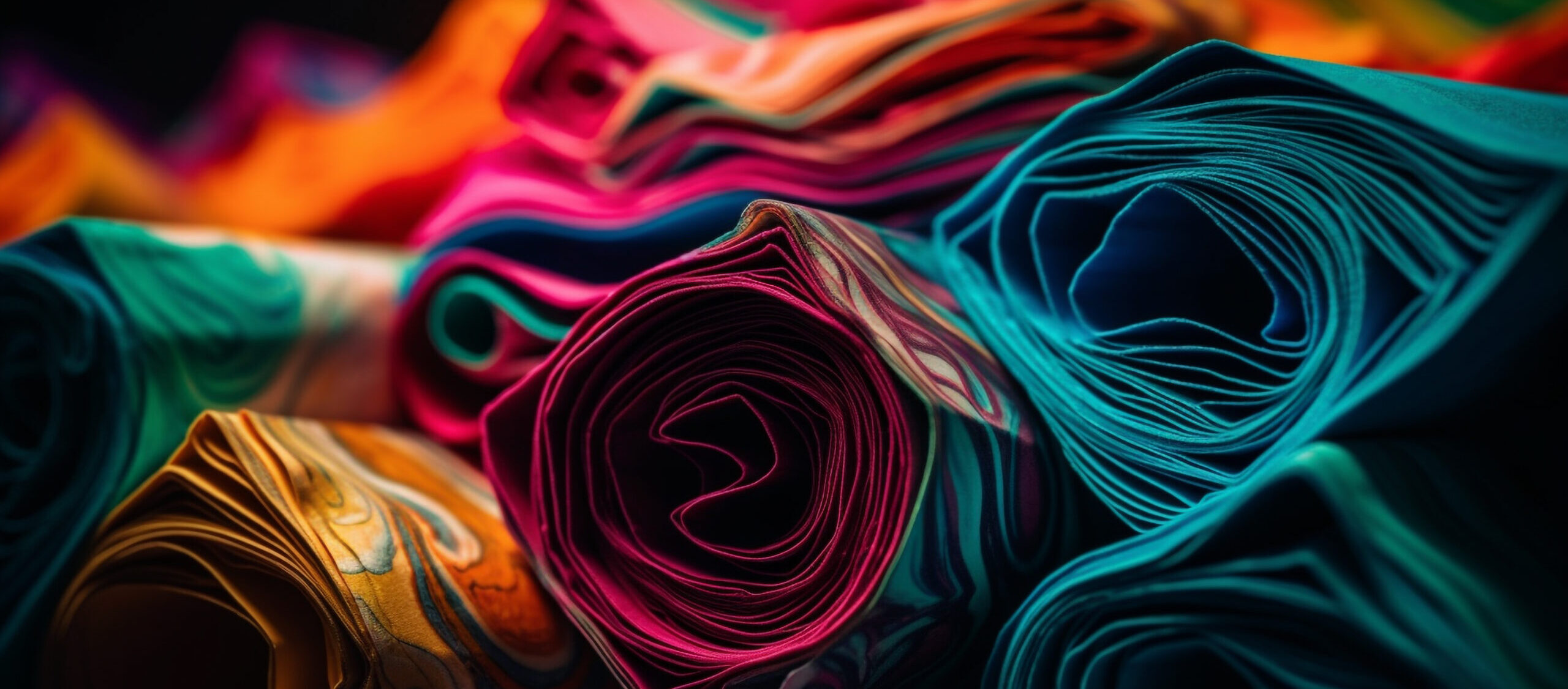 تصویر پارچه رنگی